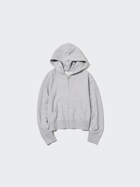 WOMEN'S SWEAT LONG SLEEVE FULL-ZIP HOODIE UNIQLO PH