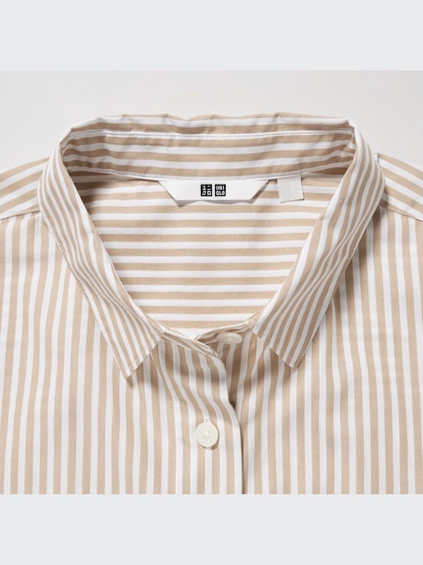 Cotton Striped Half Sleeve Shirt