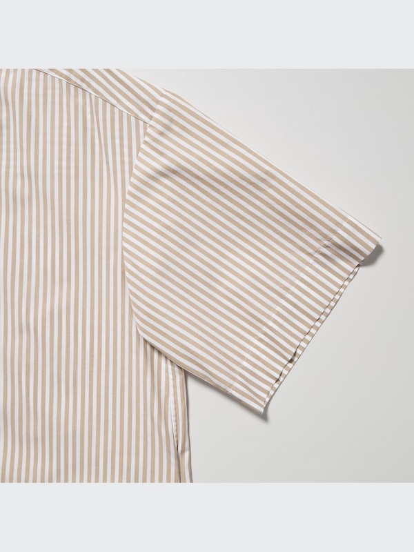 Cotton Striped Half Sleeve Shirt