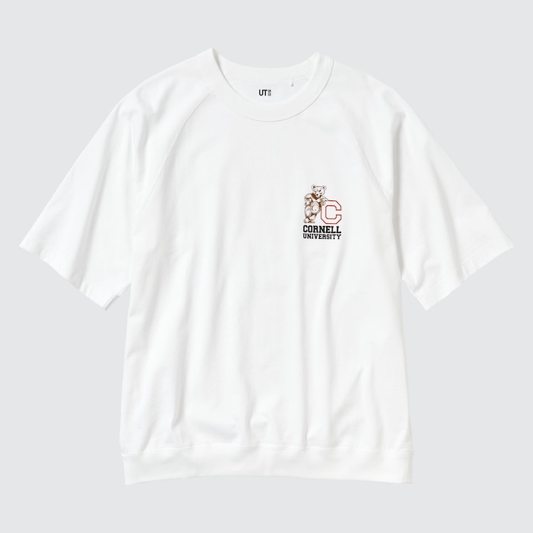 UNIVERSITY LOGO UT グラフィックTシャツ コーネル（半袖・オーバーサイズフィット） (MEN) | ユニクロ