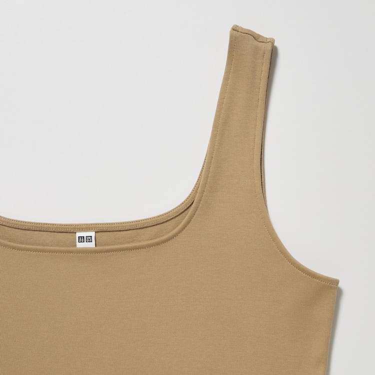 Combination Sleeveless Flare Dress