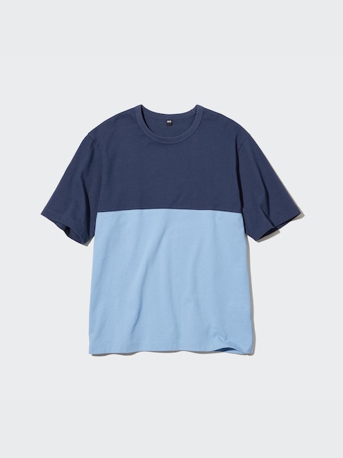 MEN'S OVERSIZED CREW NECK HALF SLEEVE T-SHIRT UNIQLO PH