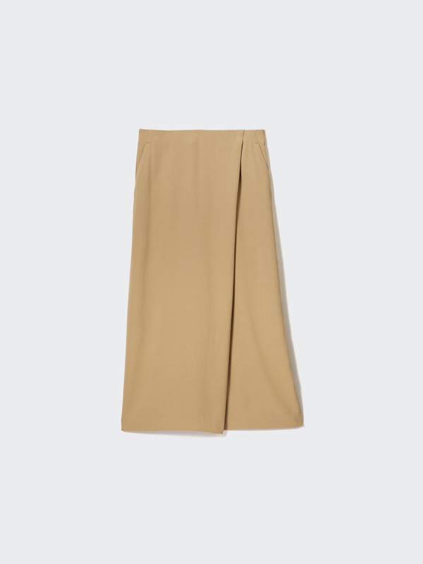 Drape Skirt Pants