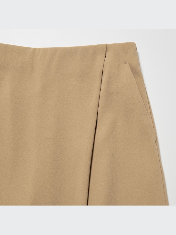 Drape Skirt Pants