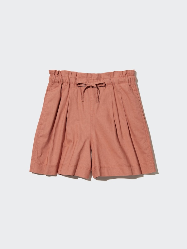 Celana Pendek Katun Linen