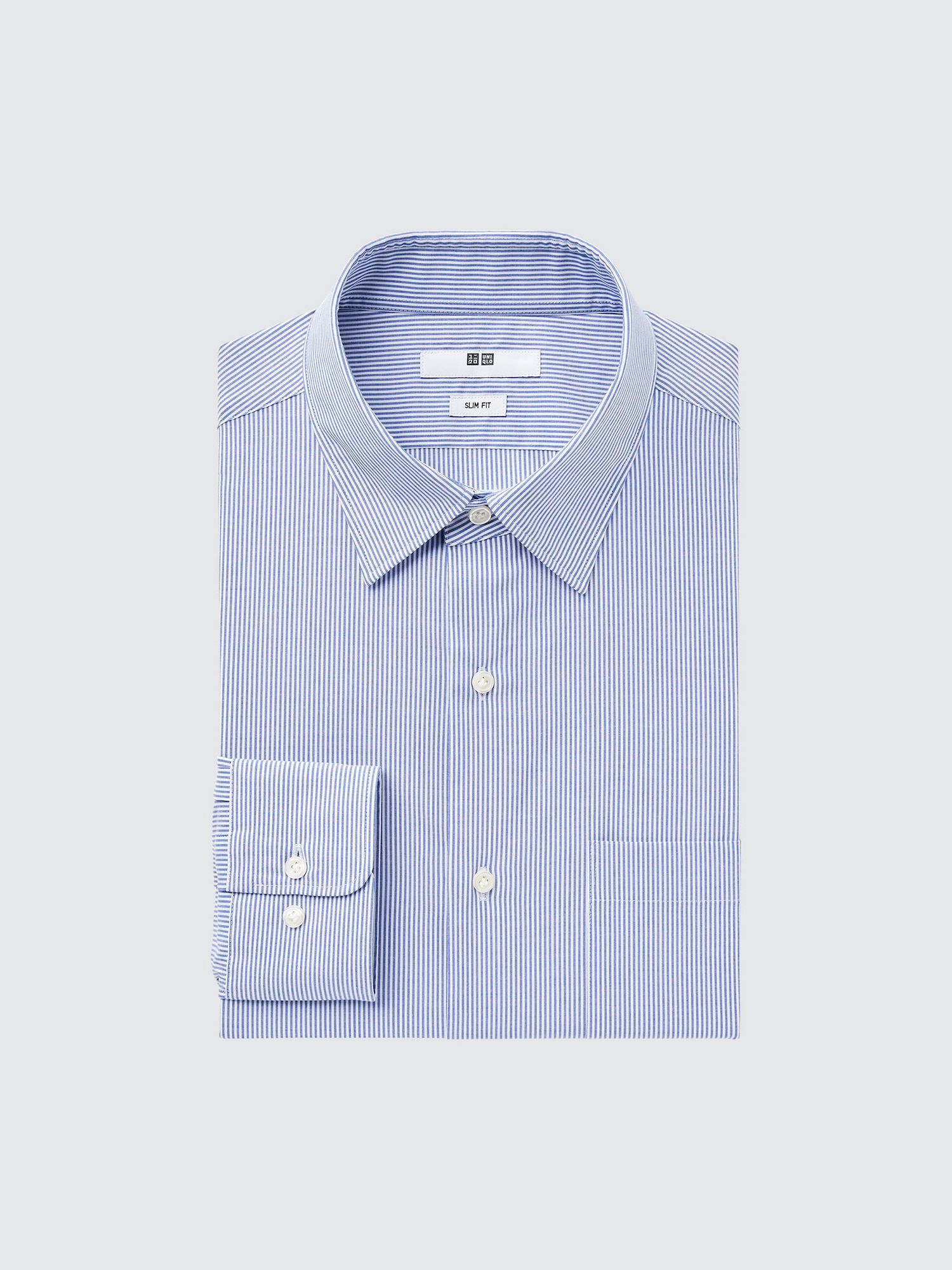 ユニクロ公式 | ファインクロスストレッチスリムフィットストライプ