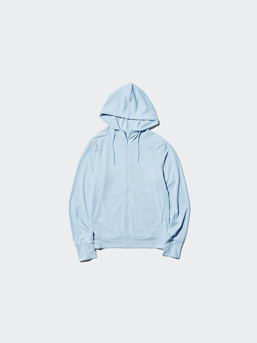 AIRism UV Protection Mesh Full-Zip Hoodie