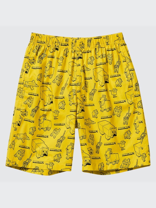 Celana Pendek Katun Ringan Minecraft