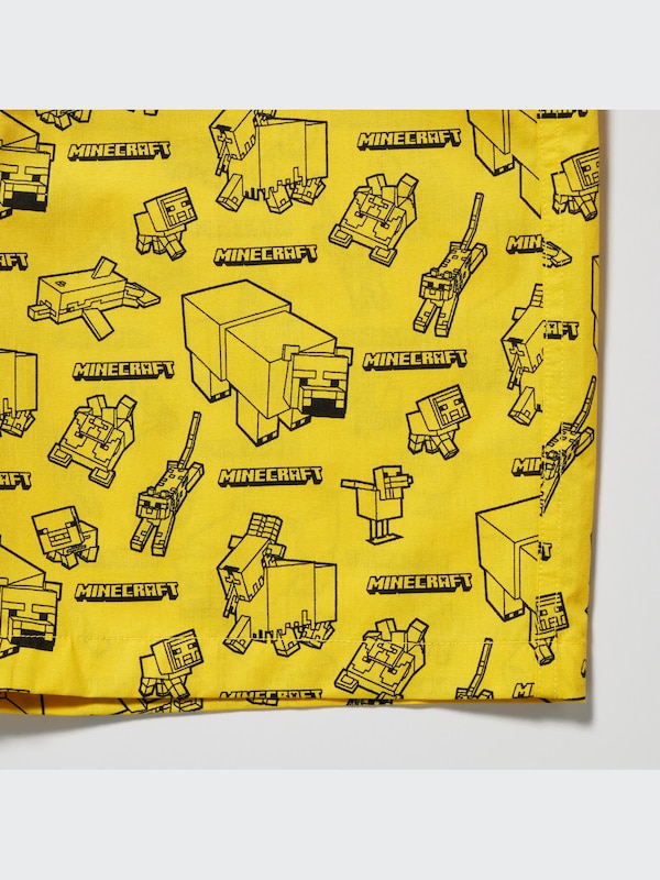 Celana Pendek Katun Ringan Minecraft