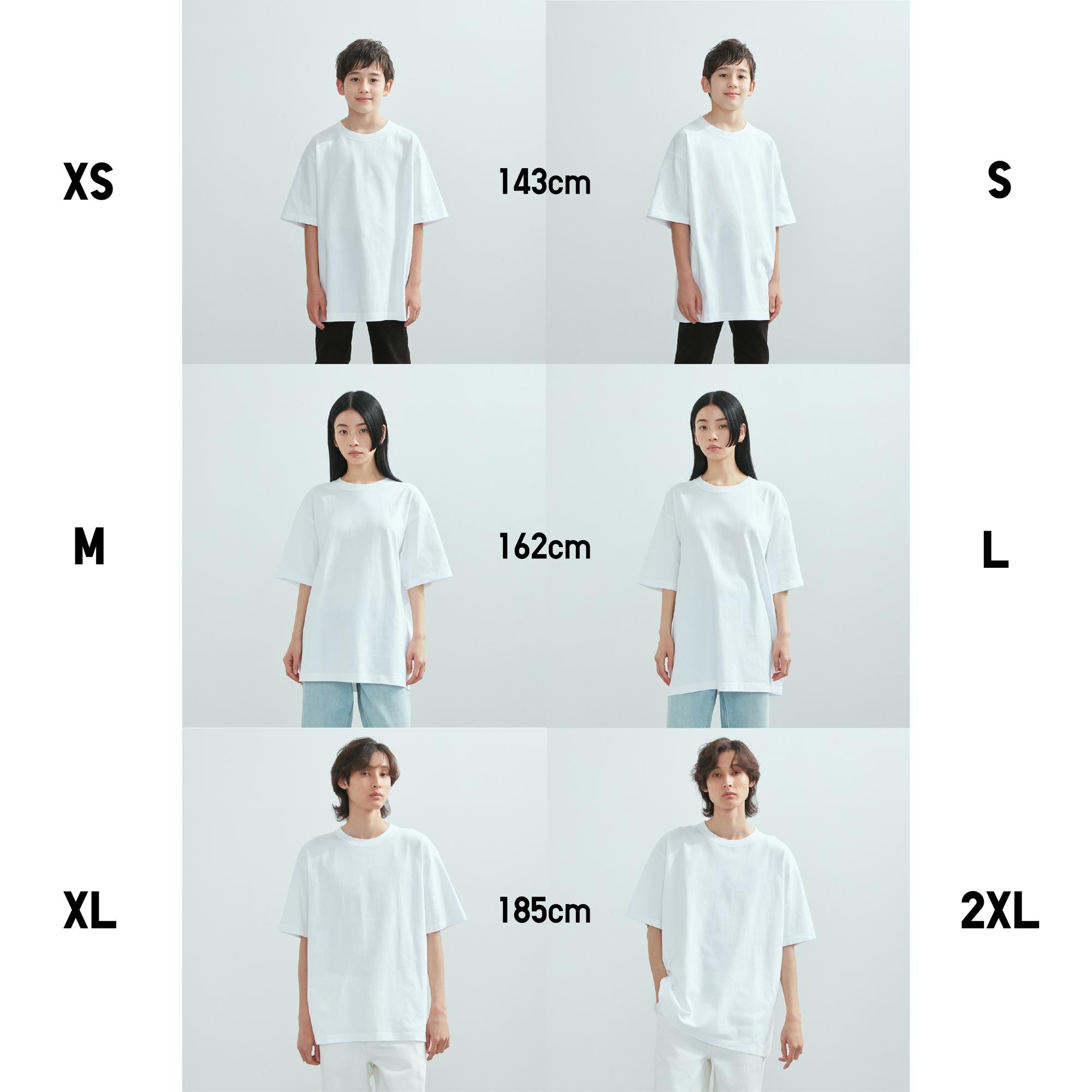 ユニクロ (M) ホワイトワイドTシャツ 綿100% - Tシャツ