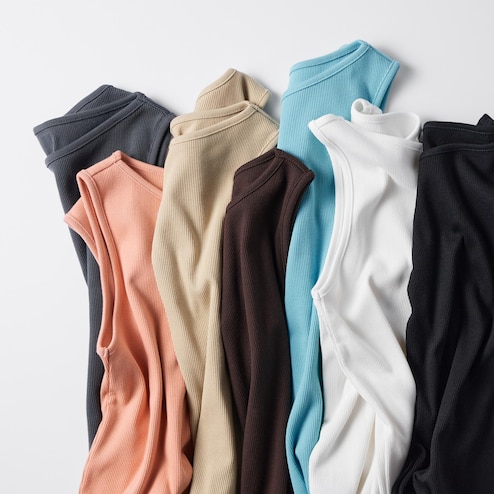 uniqlo ribbed boat neck