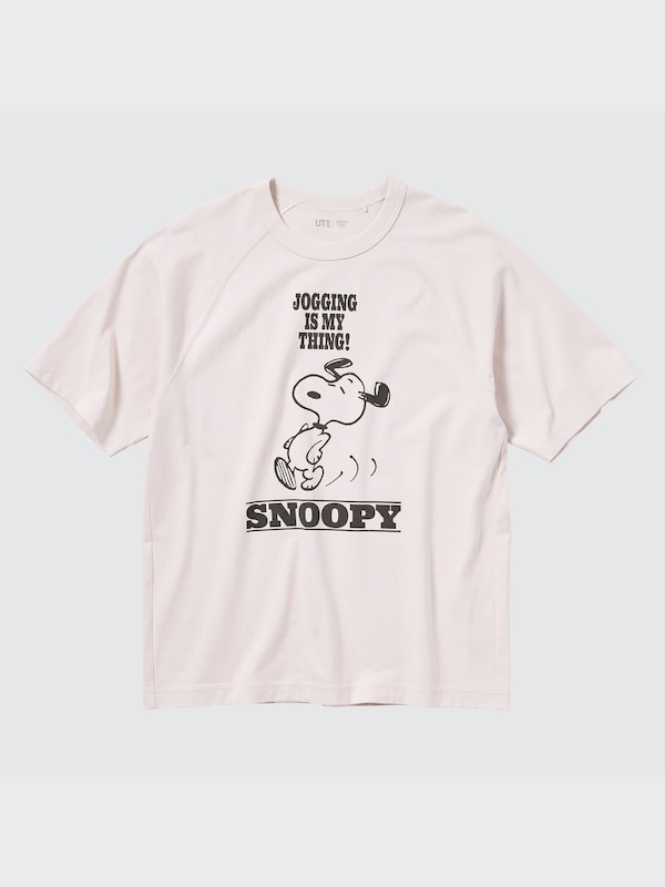 レトロ ピーナッツ UT グラフィックTシャツ（半袖・オーバーサイズフィット）