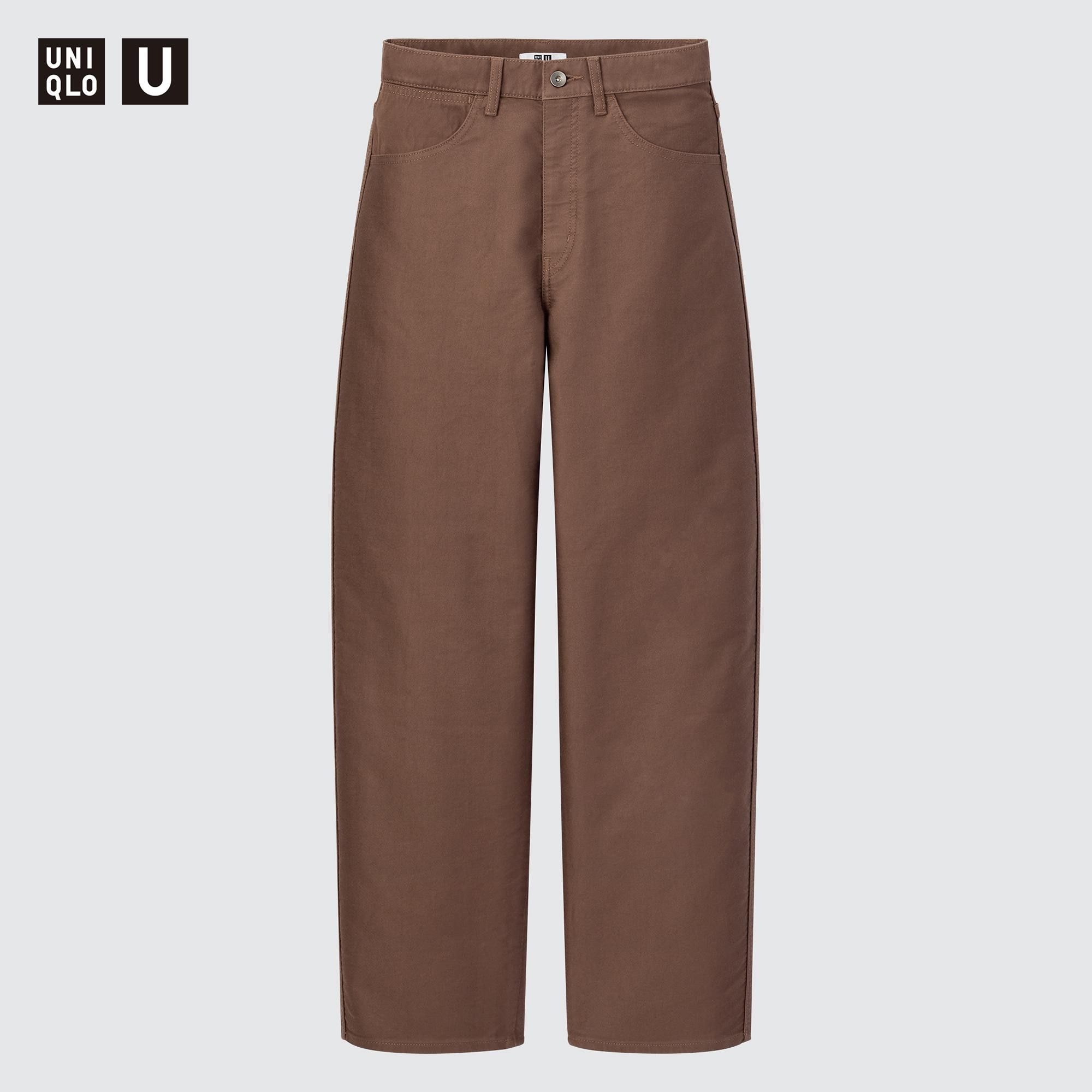 WOMEN'S COTTON RELAXED ANKLE PANTS (STRIPED) | UNIQLO AU