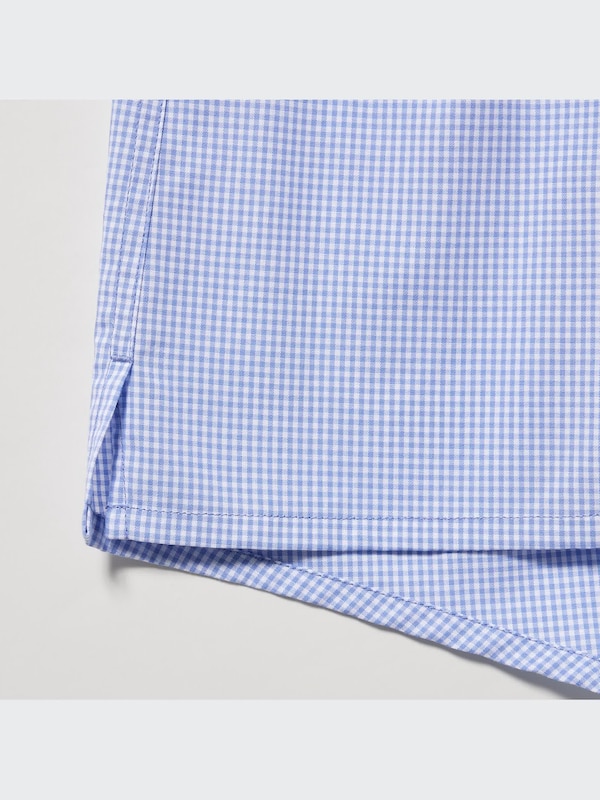 Woven Gingham Checked Trunks