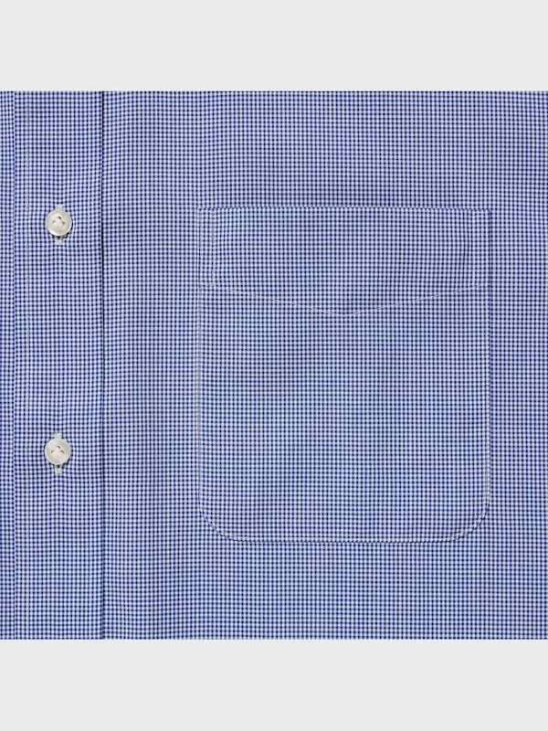 ファインクロスシャツ/柄/ボタンダウン