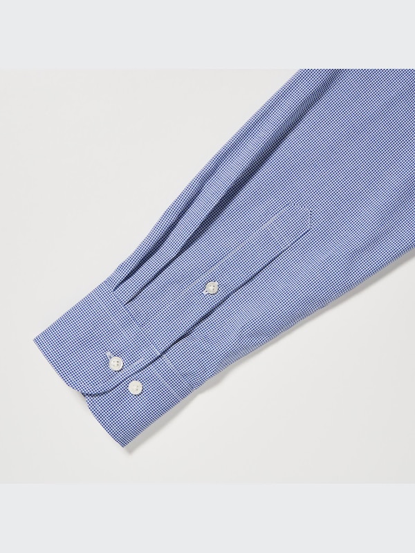 ファインクロスシャツ/柄/ボタンダウン