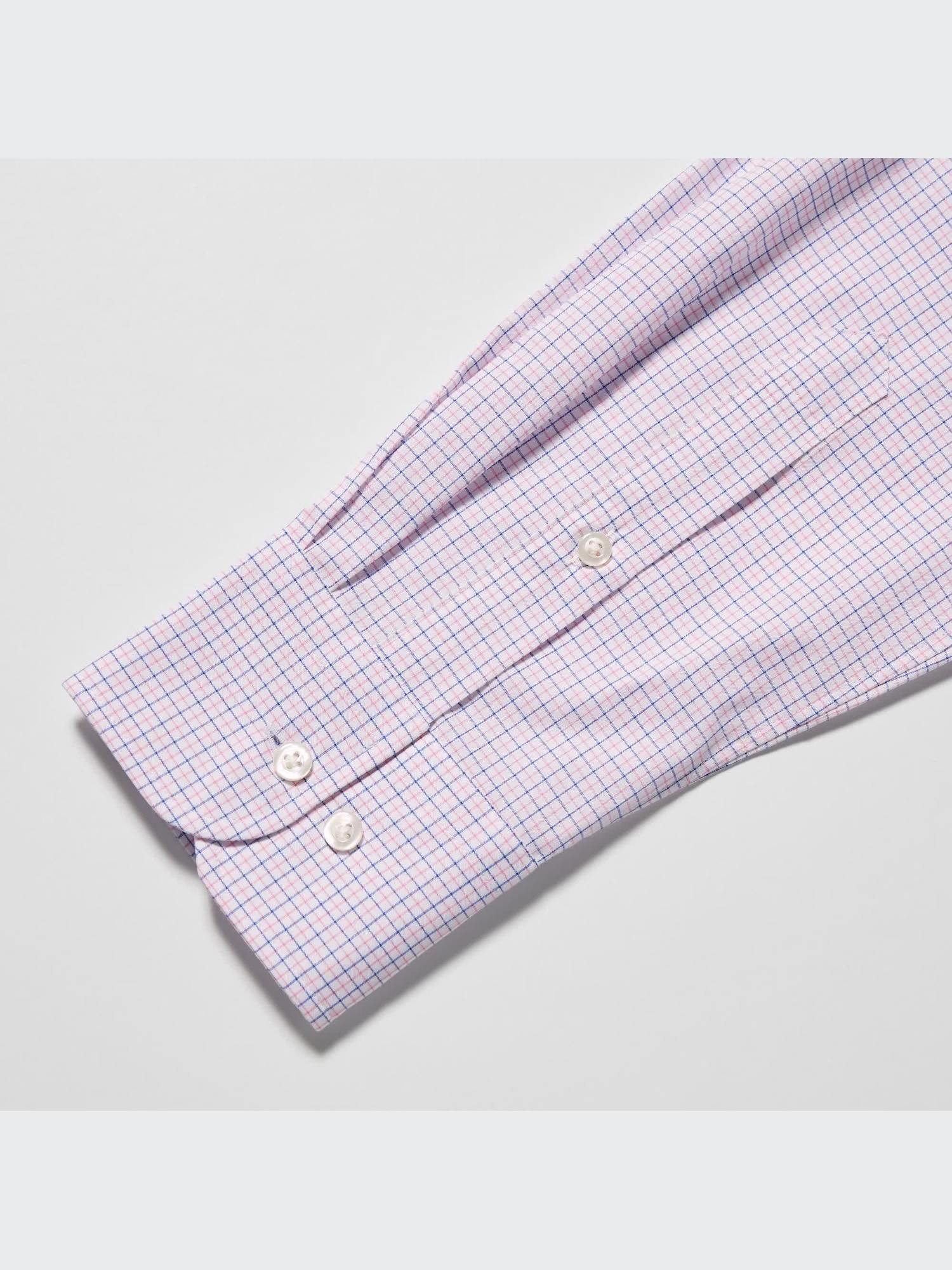 別アバタサブ ユニクロ公式 | ファインクロスチェックシャツ（ボタンダウンカラー