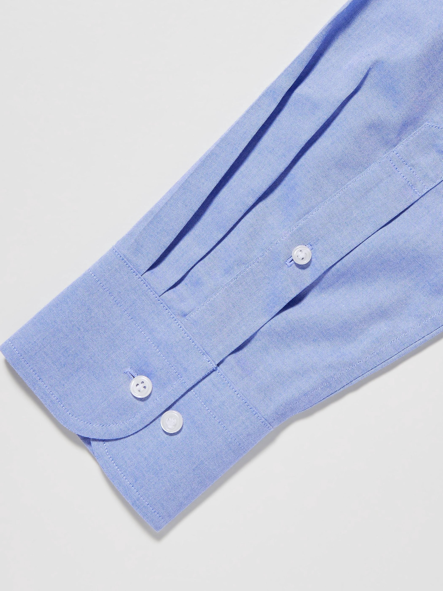 2枚セットUNIQLOスーパーノンアイロンシャツ長袖ボタンダウンMメンズBLUE ユニクロ公式 | スーパーノンアイロンシャツ/ボタンダウン/長袖/S