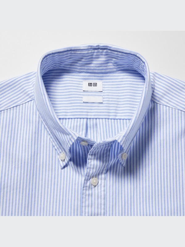 Oxford Striped Slim Fit Long Sleeve Shirt