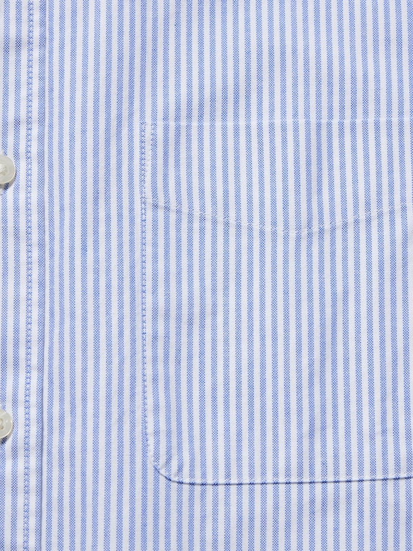 Oxford Striped Slim Fit Long Sleeve Shirt