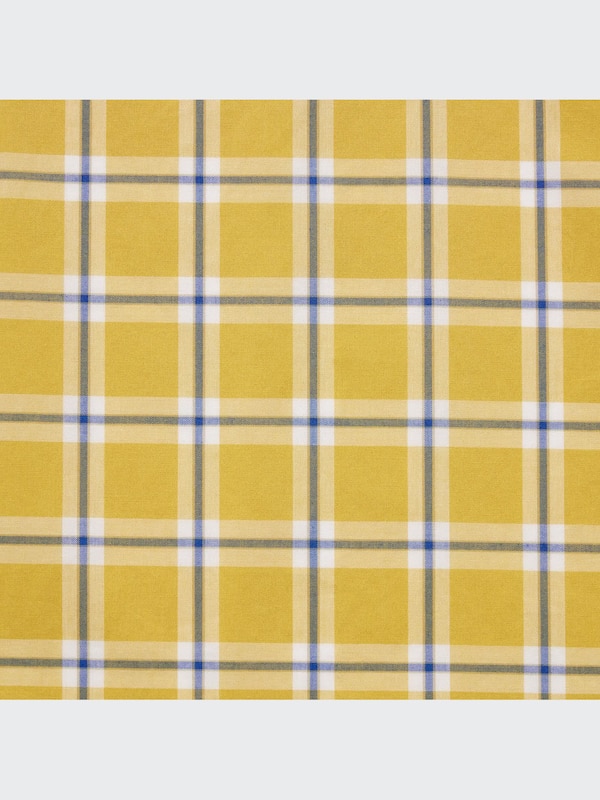 エクストラファインコットンブロードチェックシャツ(ボタンダウンカラー・長袖)