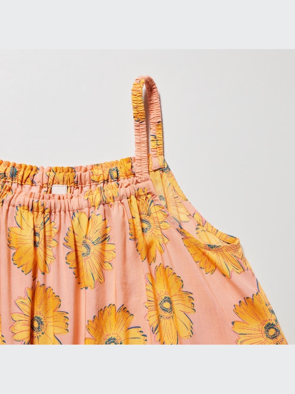 GIRLS アンディ・ウォーホル フラワーズ コレクション キャミソールワンピース