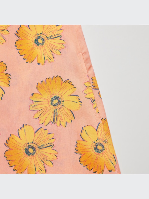 GIRLS アンディ・ウォーホル フラワーズ コレクション キャミソールワンピース