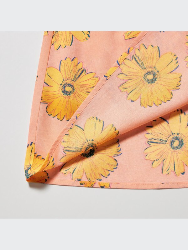 GIRLS アンディ・ウォーホル フラワーズ コレクション キャミソールワンピ  ース