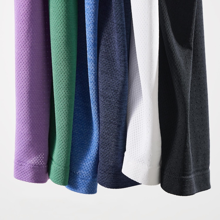 MEN เสื้อยืด DRY-EX คอกลม แขนสั้น