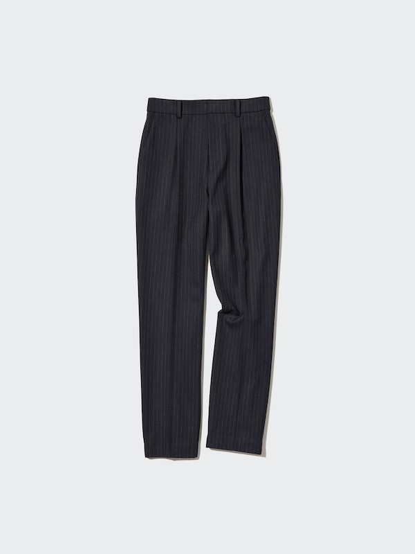 ヒートテックタックパンツ（ストライプ・丈長め75cm）