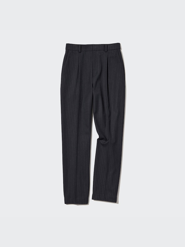 ヒートテックタックパンツ（ストライプ・丈長め75cm）
