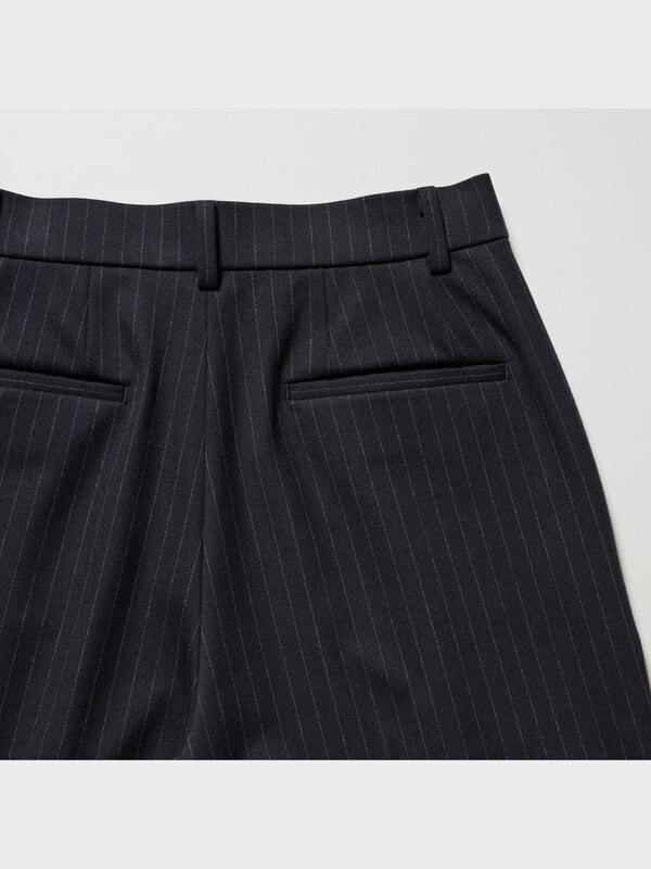 ヒートテックタックパンツ（ストライプ・丈長め75cm）