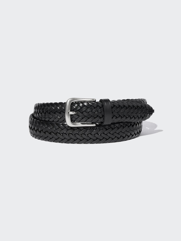Leather Mesh Belt