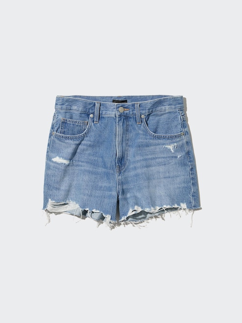 WOMEN'S BOYFRIEND DENIM SHORTS UNIQLO PH