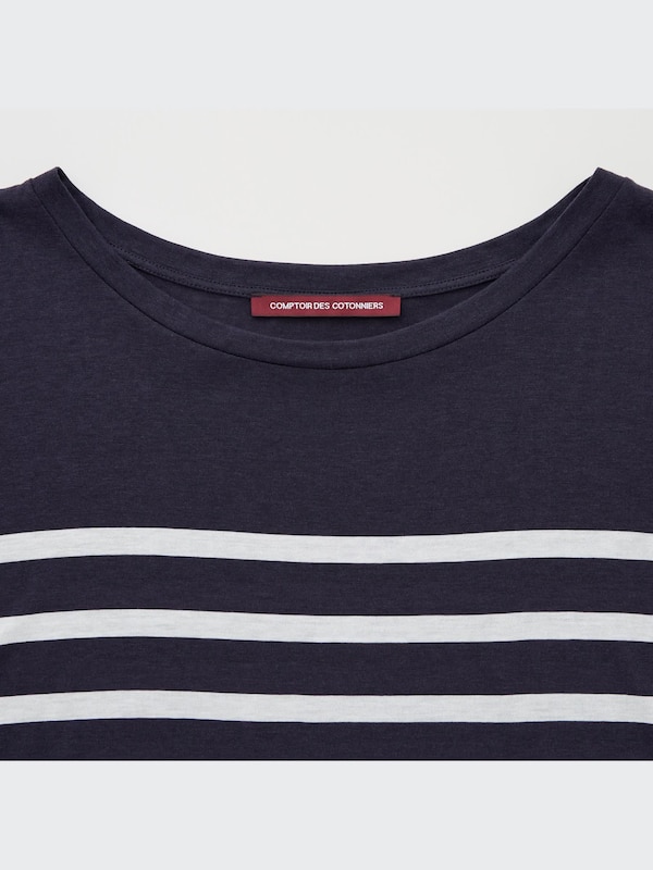 リヨセルコットンボーダーT（長袖・コントワーデコトニエ）