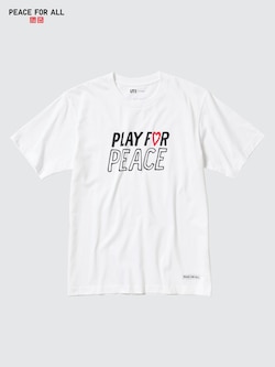 Peace For All Kei Nishikori Short Sleeve T-Shirt