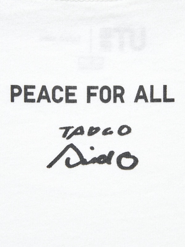PEACE FOR ALL Tシャツ/安藤忠雄