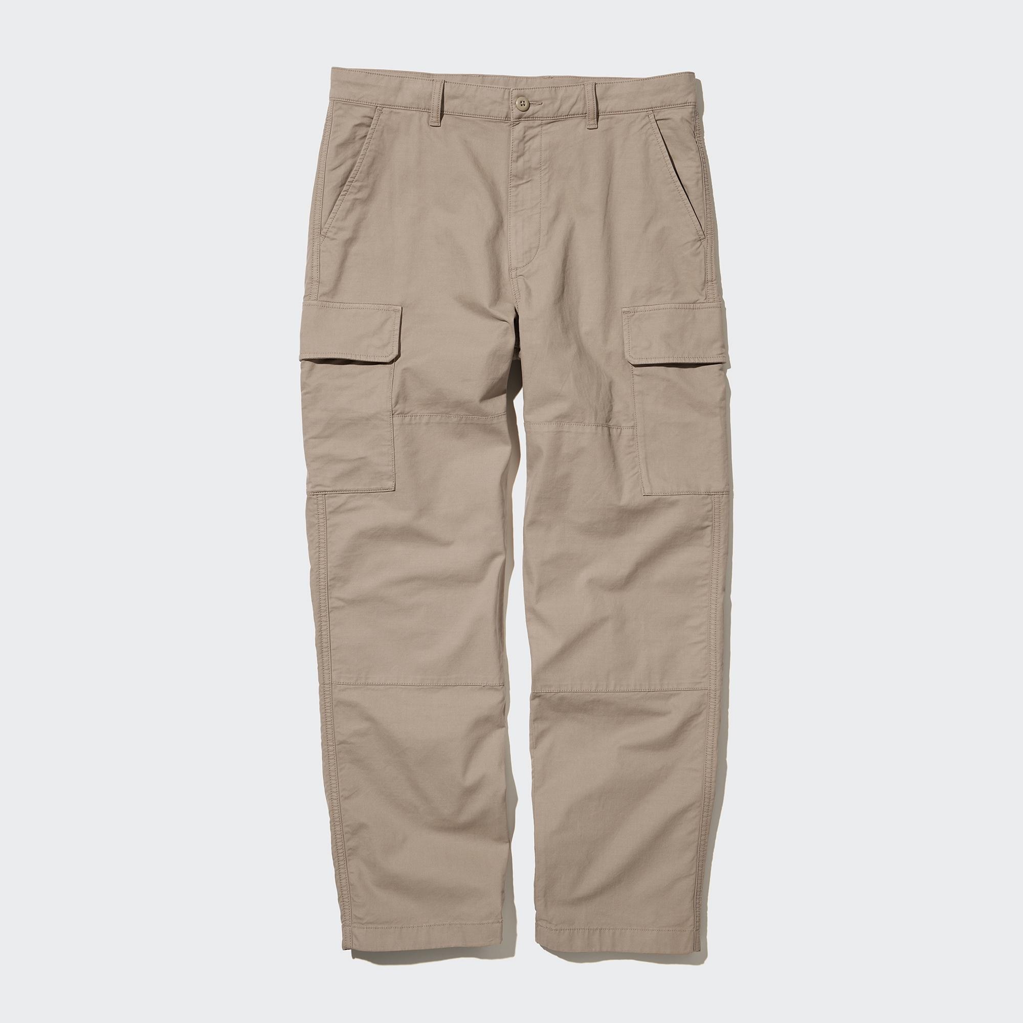 WOMENS WIDE STRAIGHT CARGO PANTS  UNIQLO MY