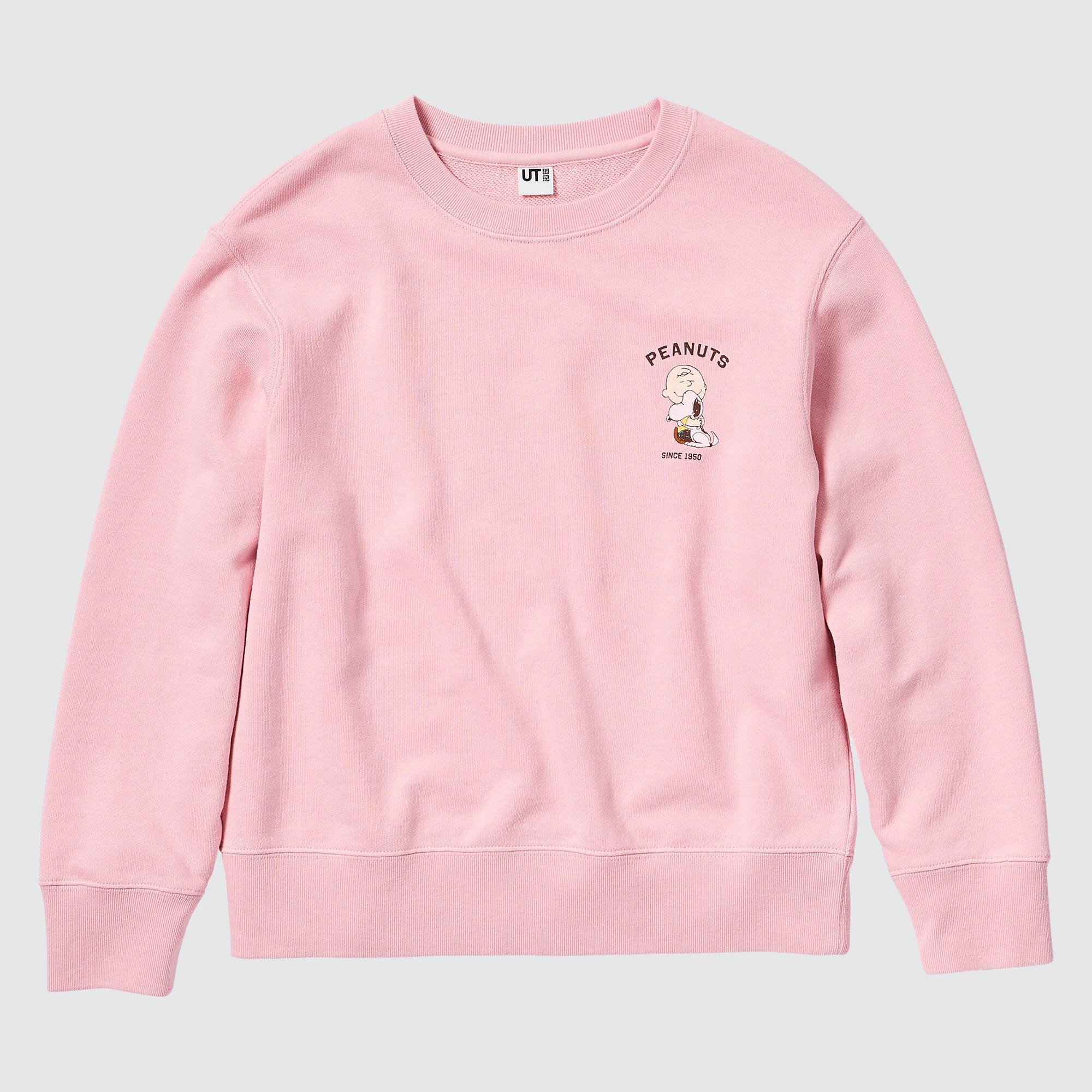 KIDS PEANUTS LONG SLEEVE SWEATSHIRT UNIQLO SG