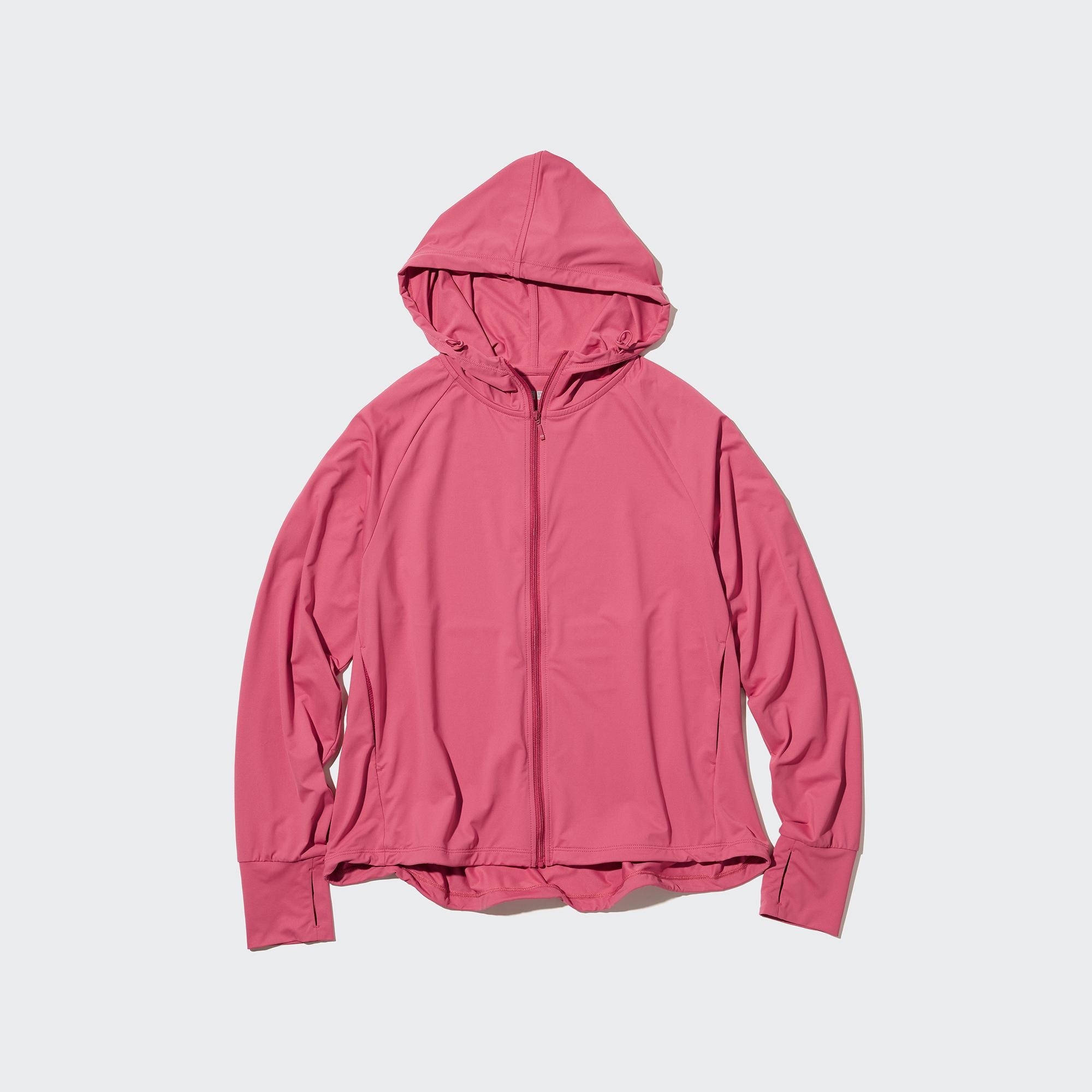 Uniqlo shop pink hoodie