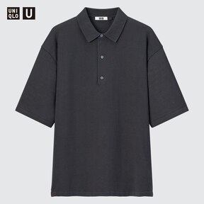 uniqlo brown polo shirt