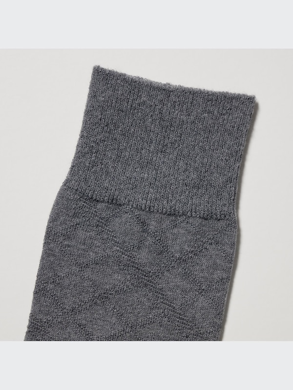 スーピマコットンリンクスチェックソックス