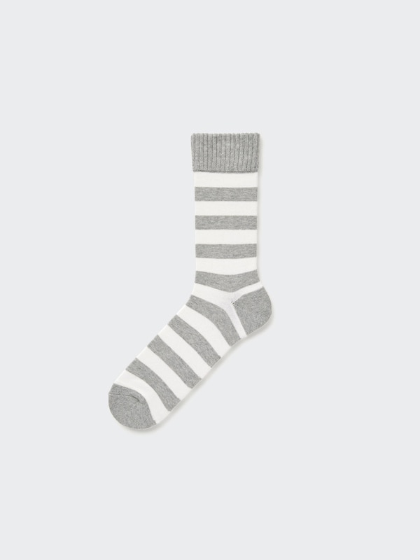Soft Pile Striped Socks