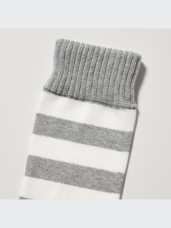 Soft Pile Striped Socks