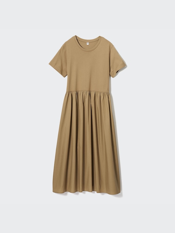 コンビネーションフレアワンピース（半袖・標準丈・110.5～121.5cm）