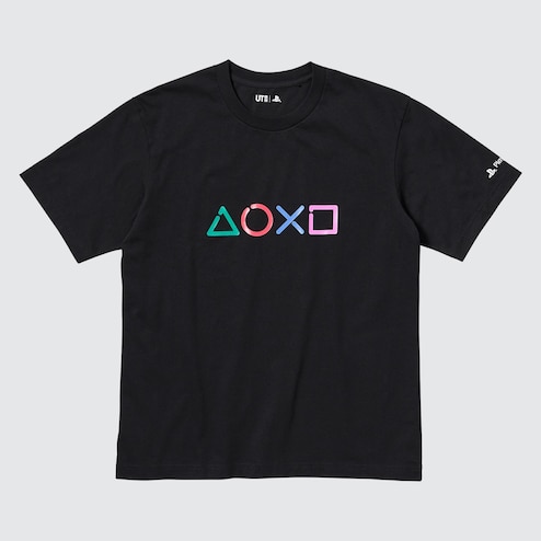 black long sleeve playstation shirt