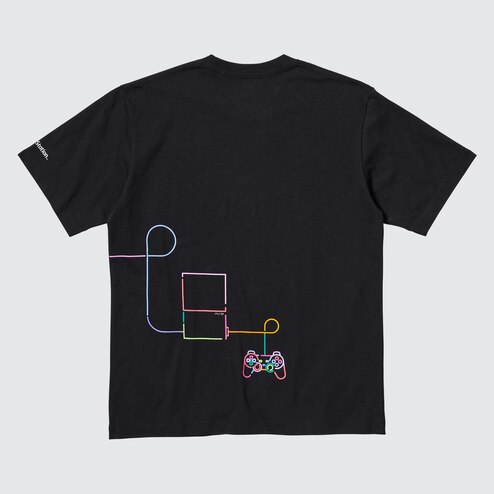 black long sleeve playstation shirt