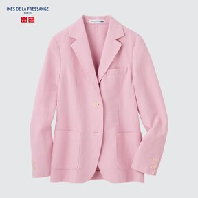 WOMEN'S INES DE LA FRESSANGE LINEN COTTON JACKET | UNIQLO PH