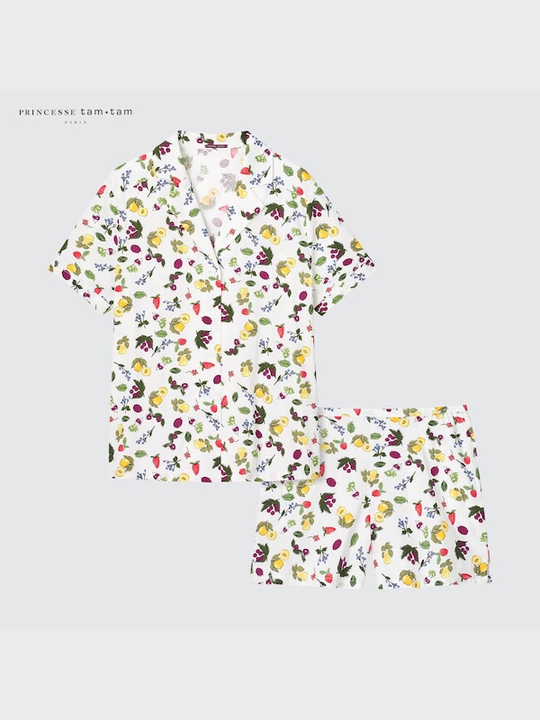 パジャマセット（半袖・フルーツ・プリンセスタムタム）