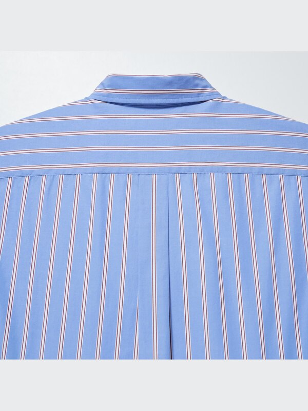 Extra Fine Cotton Broadcloth Striped Shirt